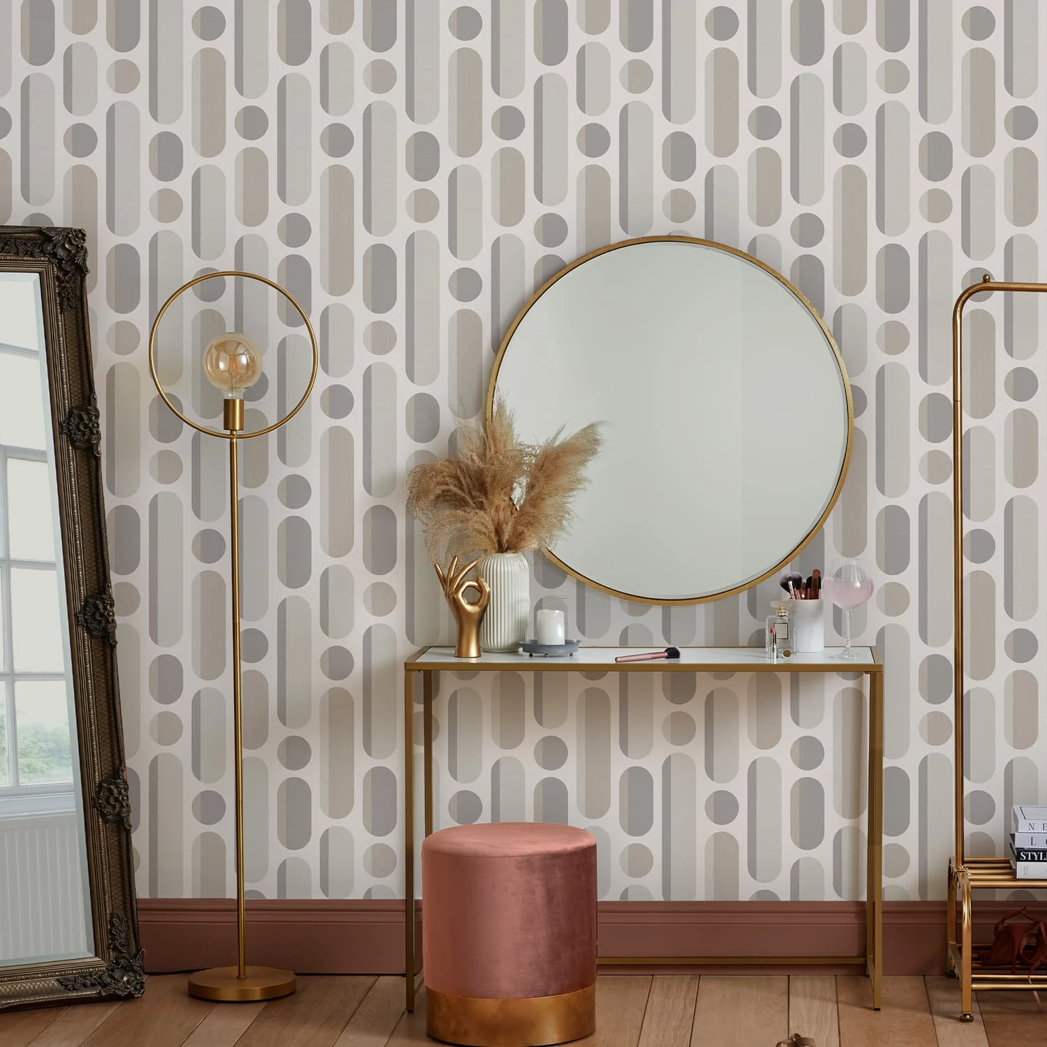 Morse Neutrals Wallpaper