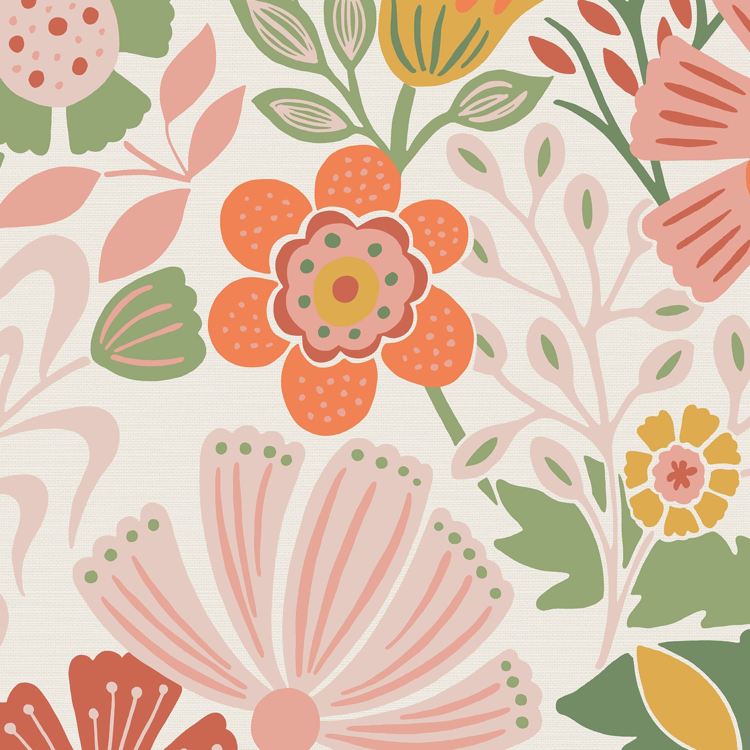 Oopsy Daisy Tropical Wallpaper