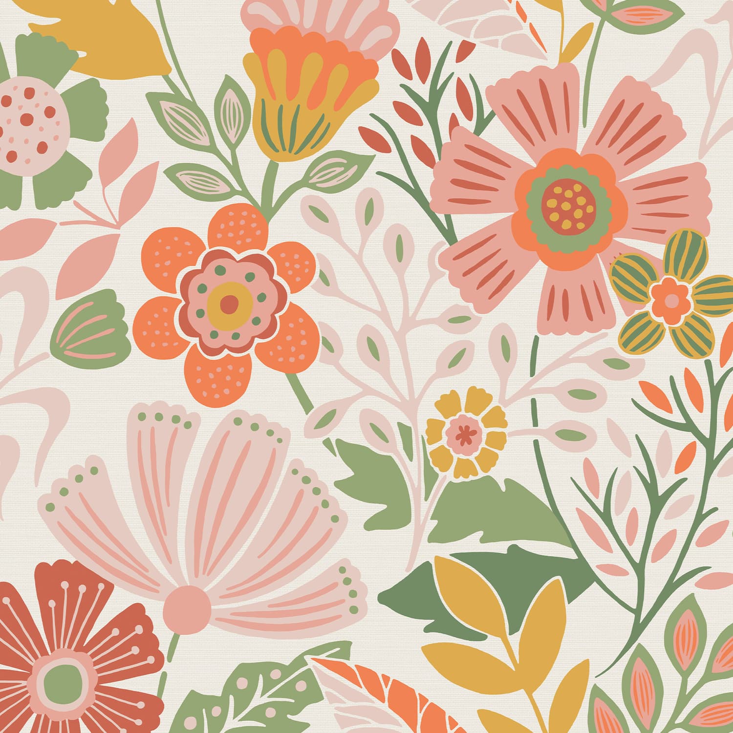 Oopsy Daisy Tropical Wallpaper