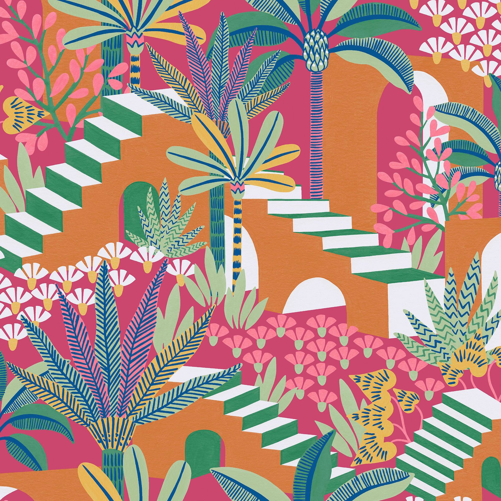 Vacay Summer Heat Wallpaper