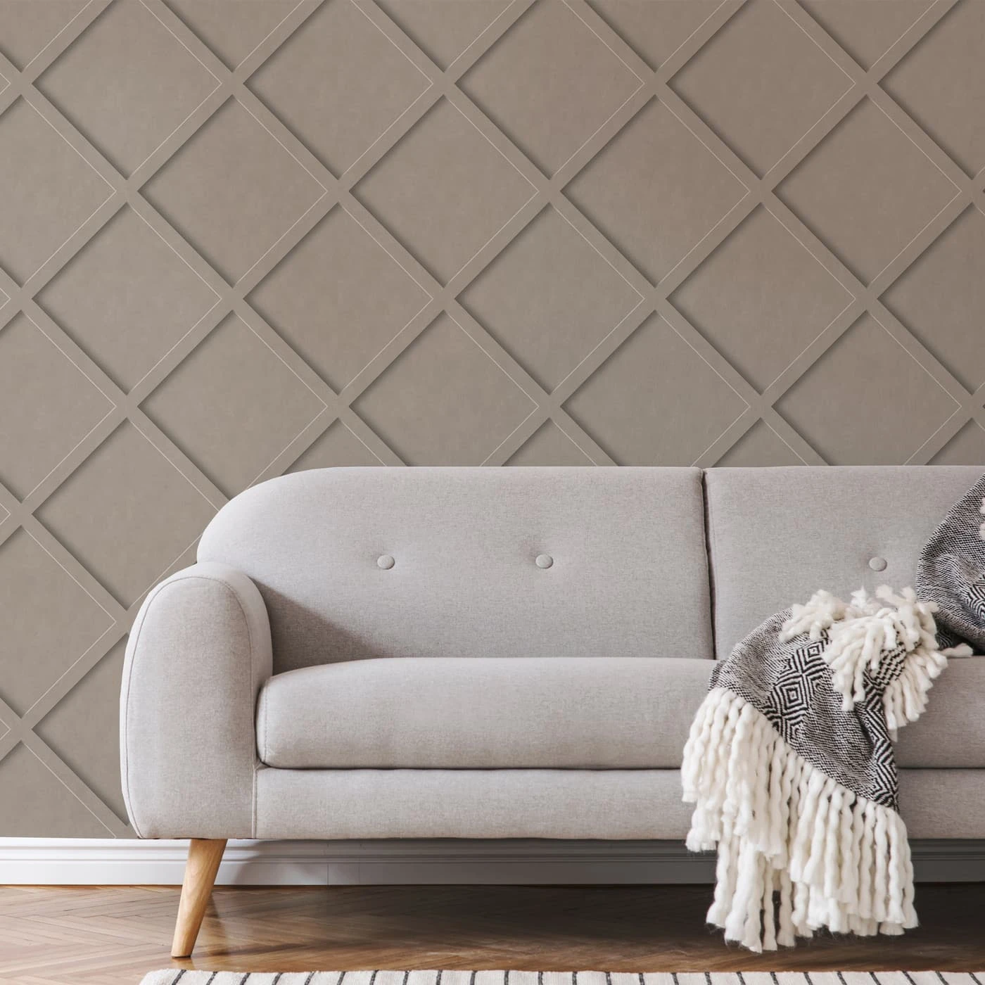 Concrete Panel Wallpaper