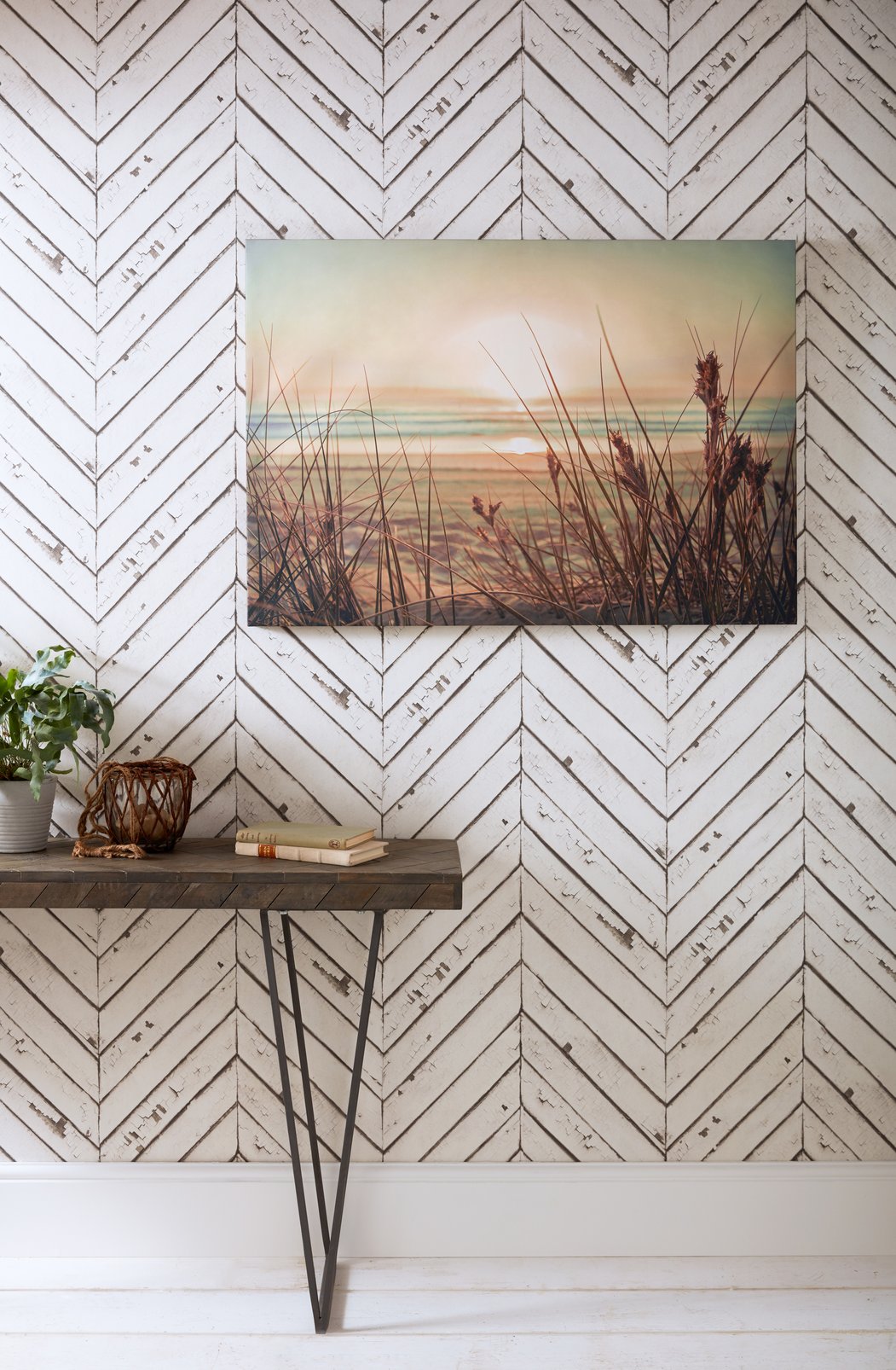 Sunset Sands Printed Canvas Wall Art