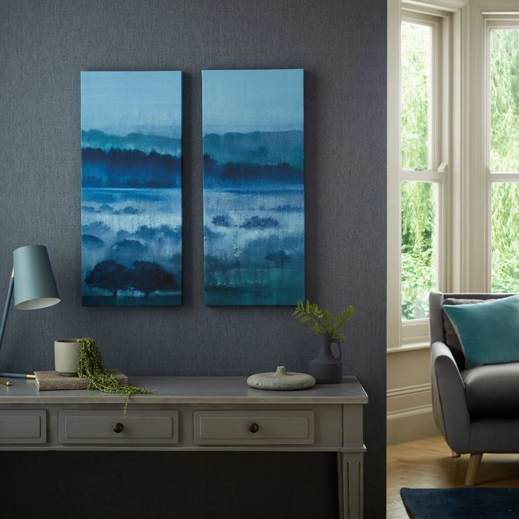 hazy fields canvas