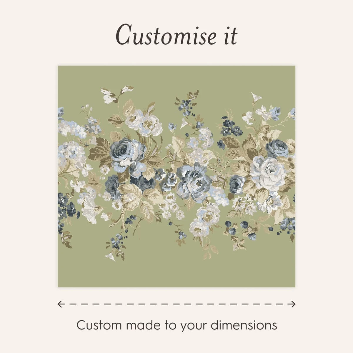 Laura Ashley Rosemore Hedgerow Bespoke Mural