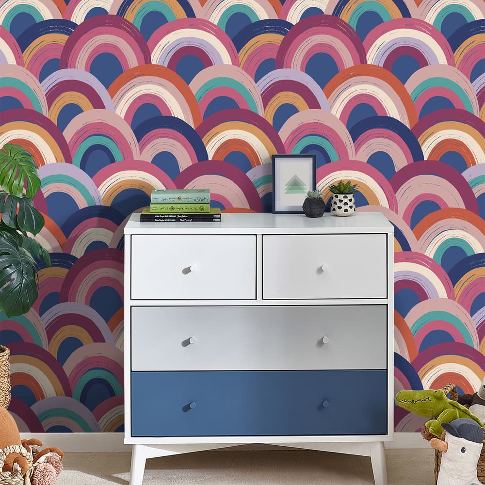 Next Abstract Rainbow Brights Wallpaper