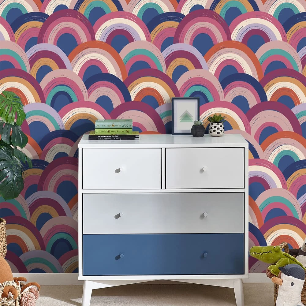 Next Abstract Rainbow Brights Wallpaper