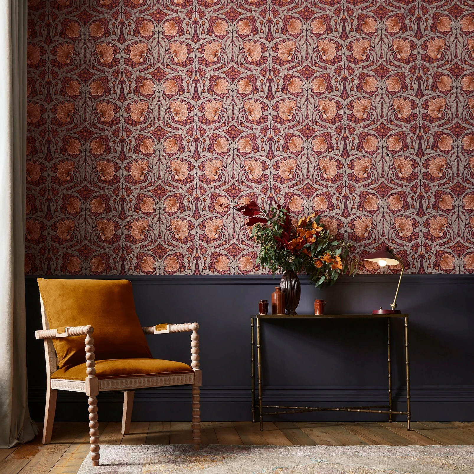 Pimpernel Plum Wallpaper - 124239_ROOMSET_PIMPERNEL PLUM_01.jpg