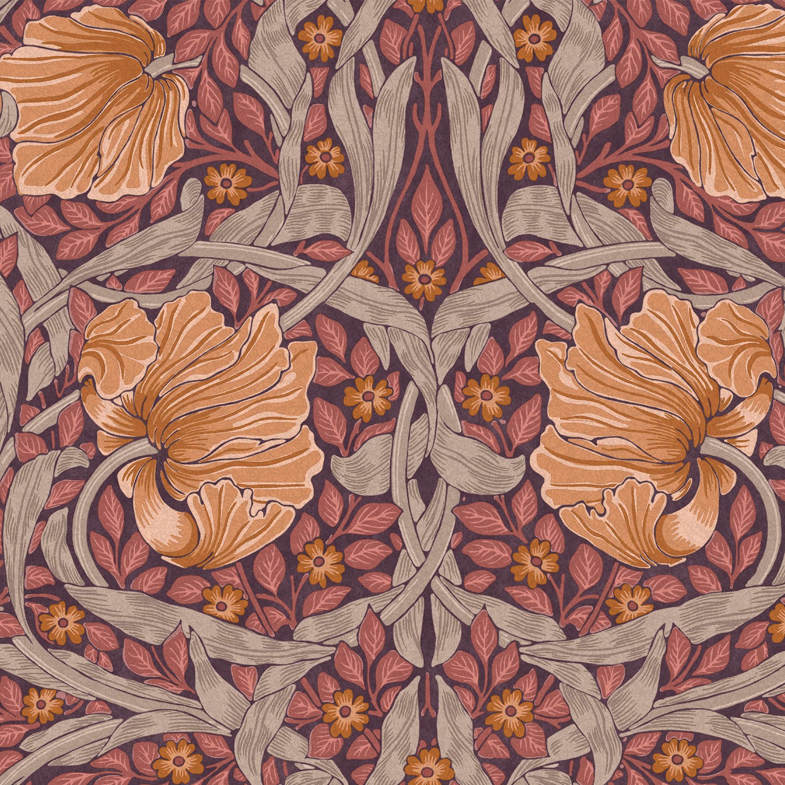 Pimpernel Plum Wallpaper - 124239_TILE_PIMPERNEL PLUM_01.jpg
