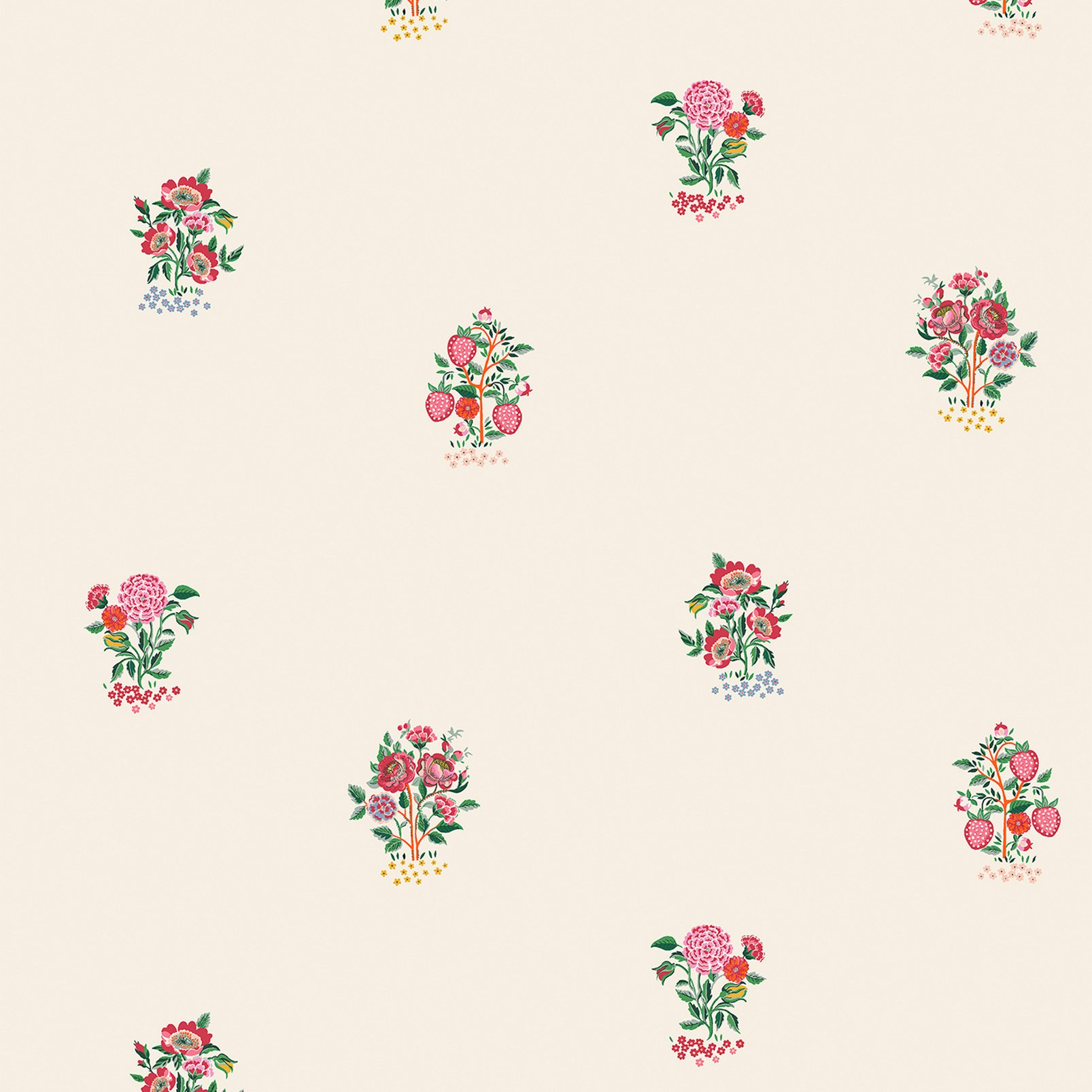 Cath Kidston Kingdom Posey Rose Wallpaper