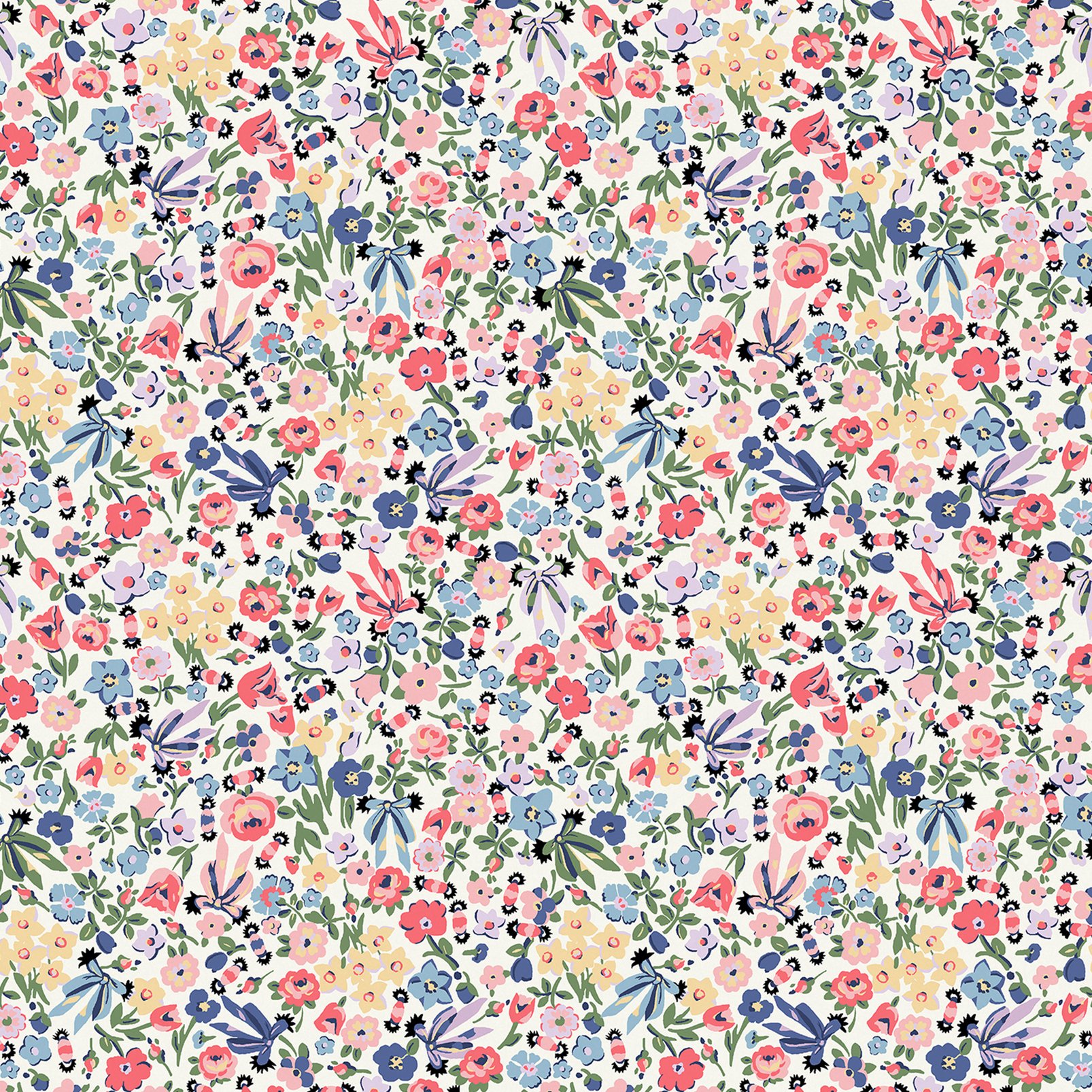 Cath Kidston Harmony Ditsy Day Wallpaper