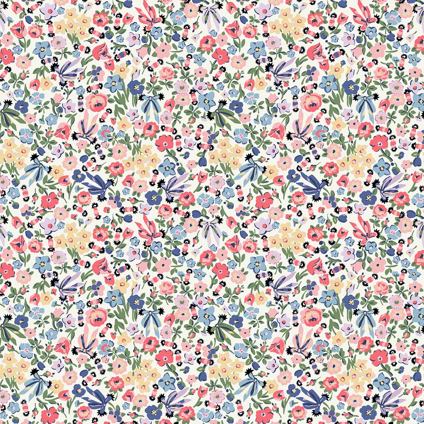 Cath Kidston Harmony Ditsy Day Wallpaper