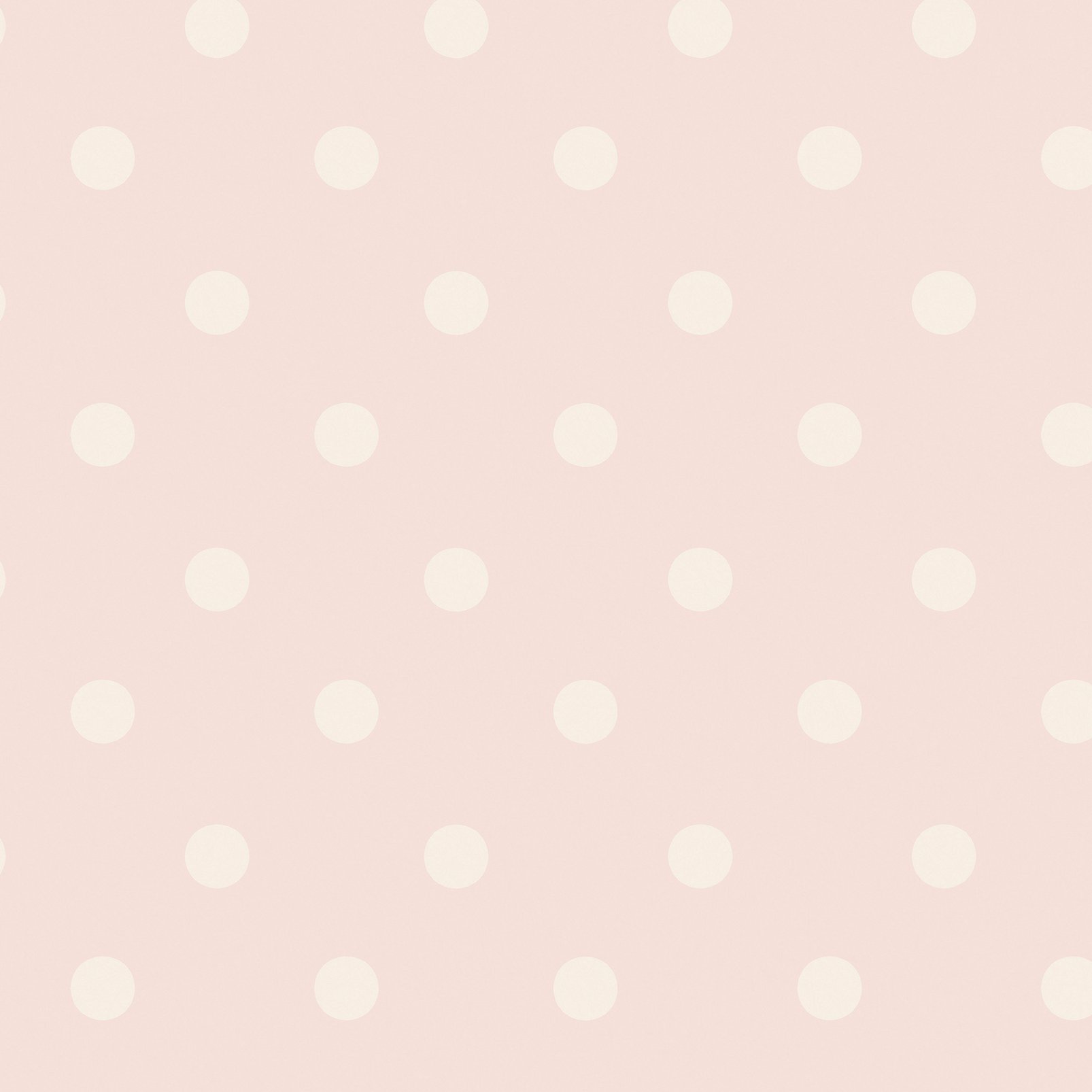Cath Kidston Button Spot Pink Wallpaper