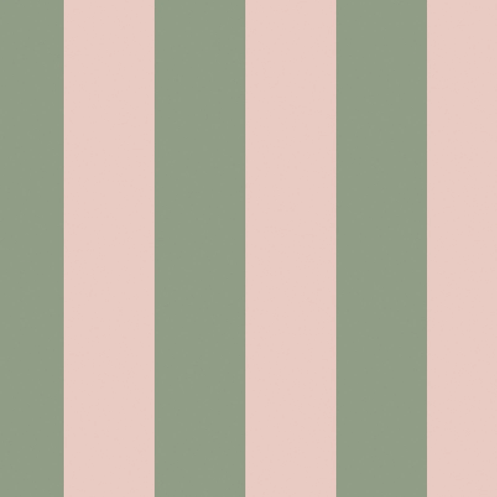 Cath Kidston Canopy Stripe Green & Pink Wallpaper