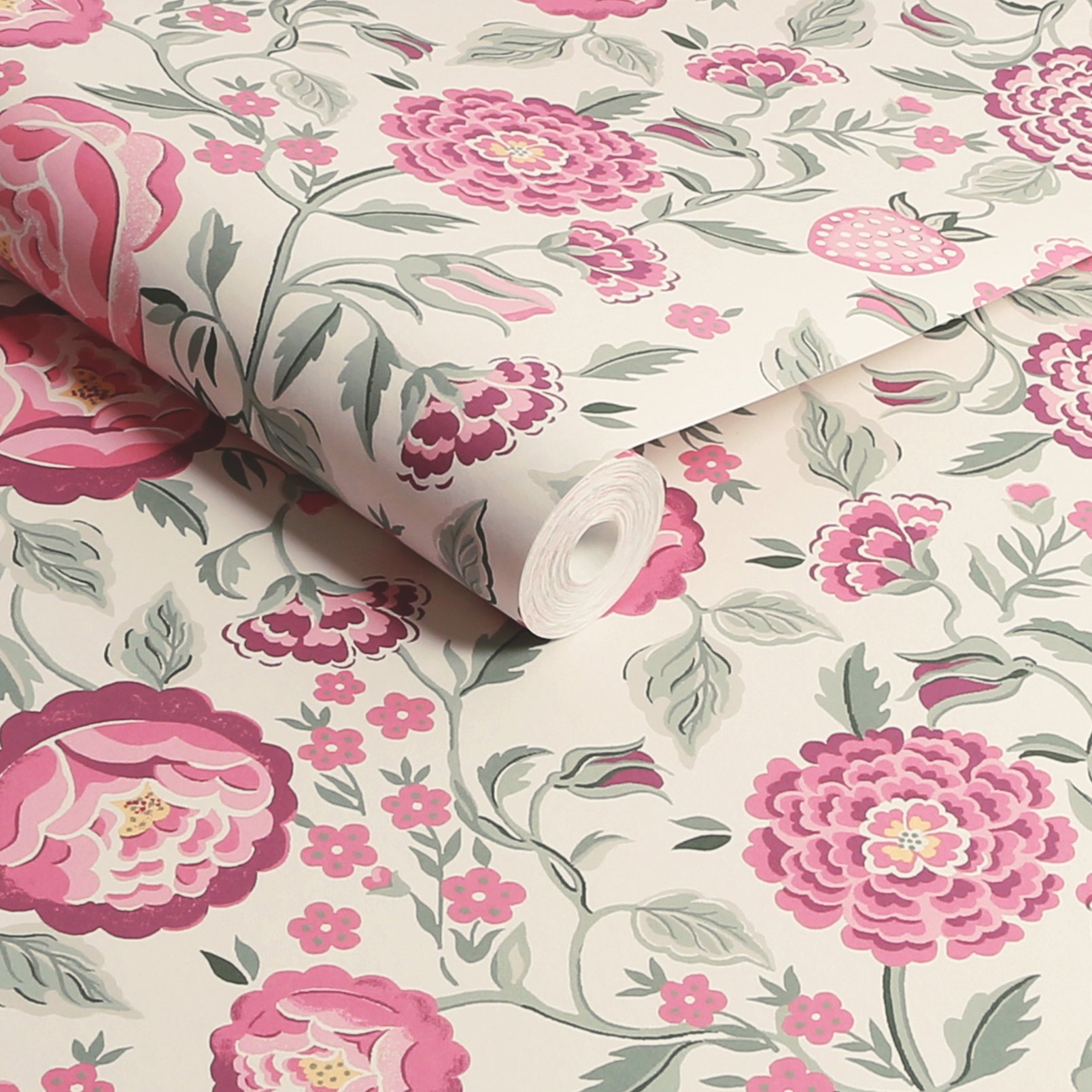 Cath Kidston Strawberry Garden Spring Wallpaper