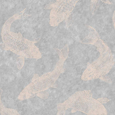 Pisces Slate Grey Wallpaper 1