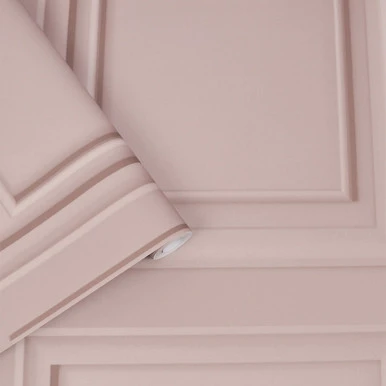 laura ashley redbrook wood panel blush wallpaper