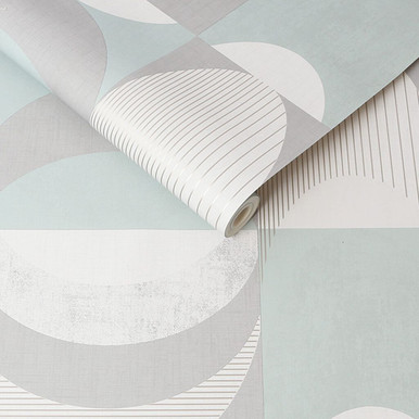 seamless geo mint wallpaper