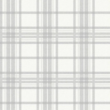 country tartan silver wallpaper