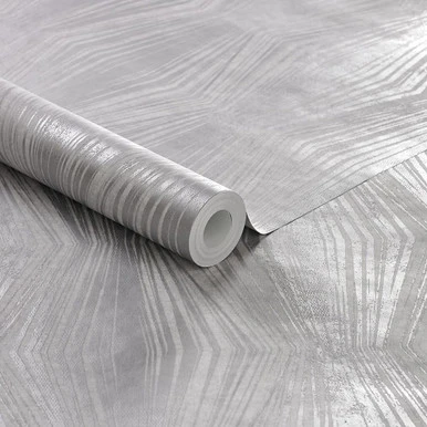 vermeil stripe silver wallpaper