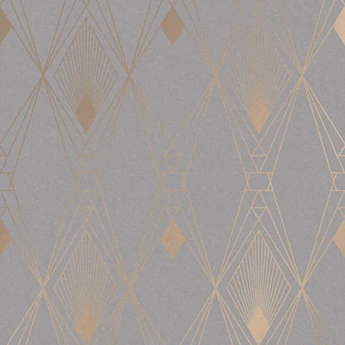 next deco geometric grey wallpaper