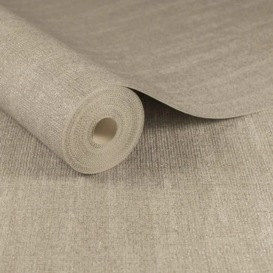chenille beige and gold wallpaper
