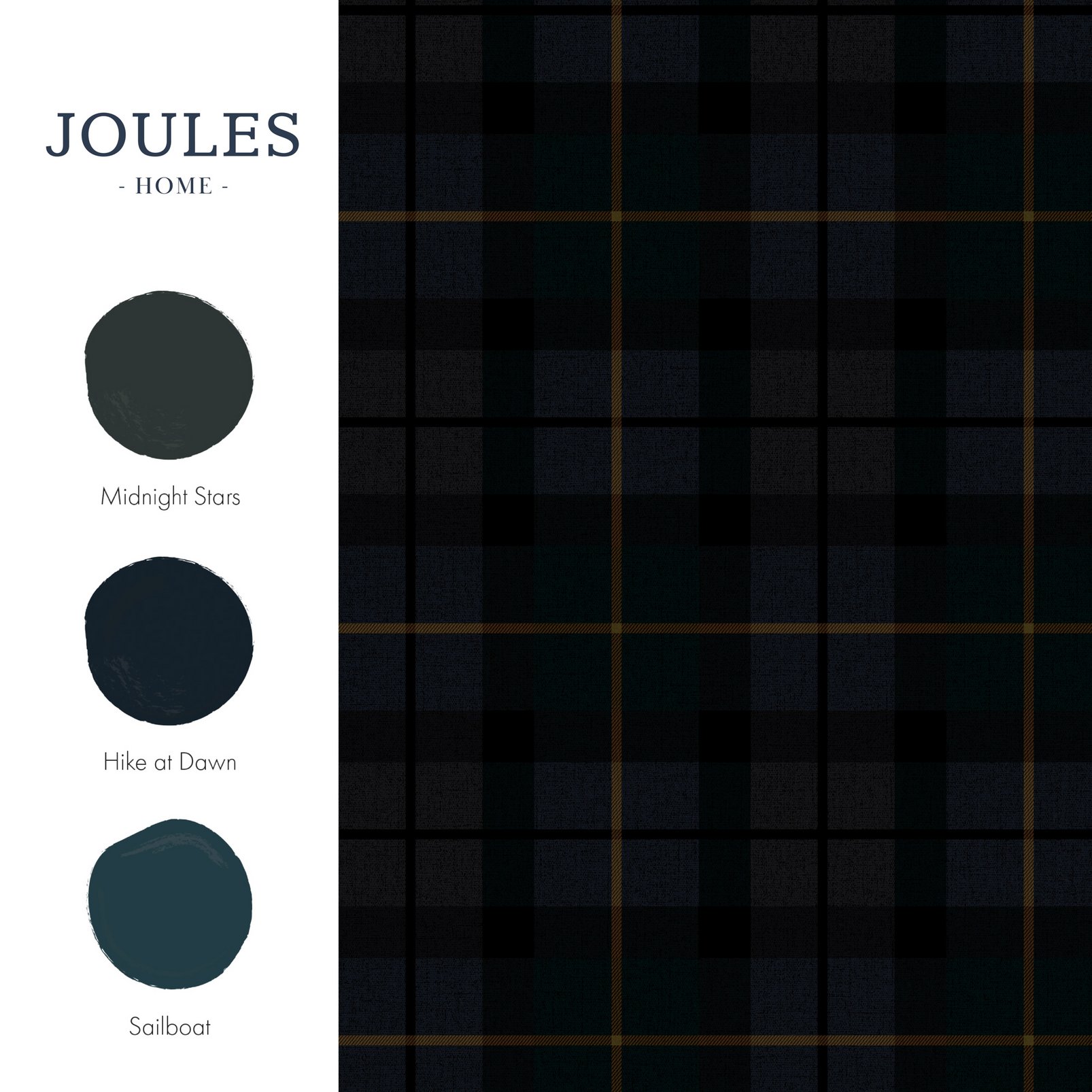 Joules Rothero Check Heritage Wallpaper