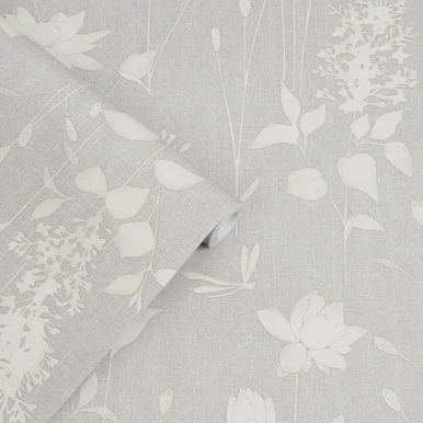 laura ashley dragonfly garden steel wallpaper