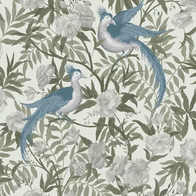 laura ashley osterley sage wallpaper