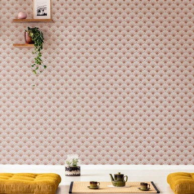 gatsby beige wallpaper