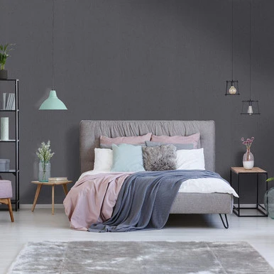 calico charcoal wallpaper