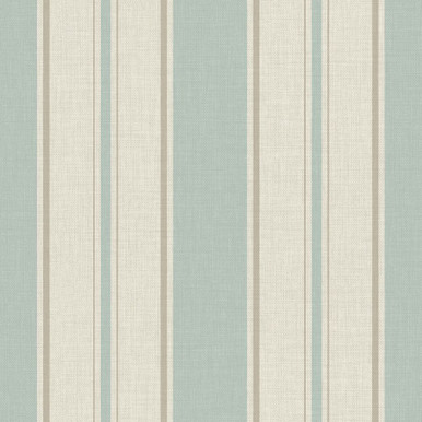 next country stripe duck egg wallpaper