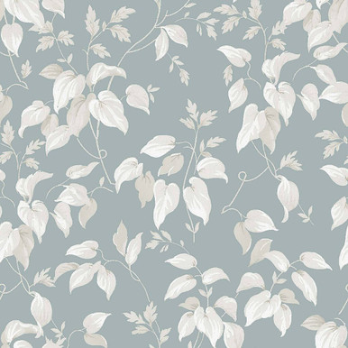 next trail flower duck egg wallpaper
