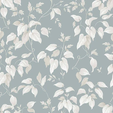 next trail flower duck egg wallpaper