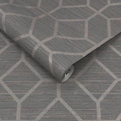 asscher geo grey wallpaper