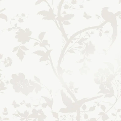 laura ashley oriental garden pearlescent white wallpaper