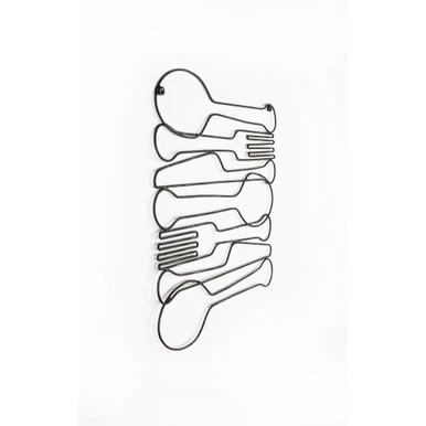dinner time metal wall art