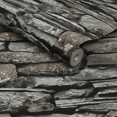 next ledgestone wall neutral wallpaper