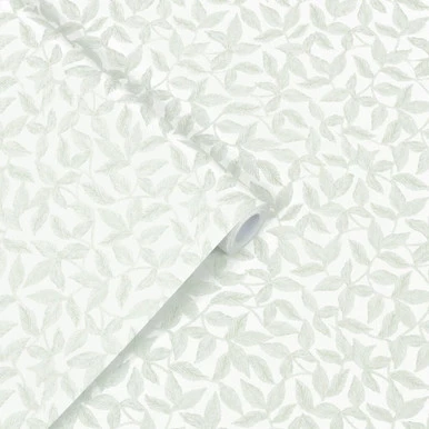 Laura Ashley Erwood Pale Eau de Nil Wallpaper