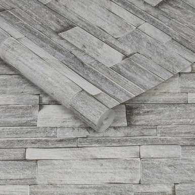 stone wall grey wallpaper