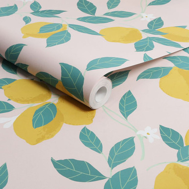feeling fruity blush wallpaper