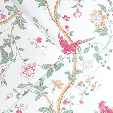 laura ashley summer palace peony wallpaper