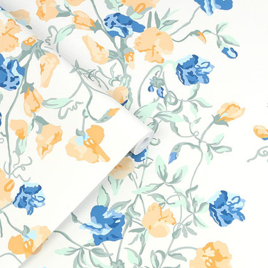laura ashley charlotte pale gold wallpaper