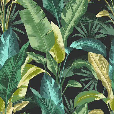 leaf it out midnight wallpaper