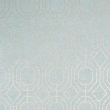 luxe geo duck egg wallpaper