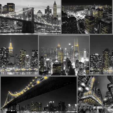 city at night black wallpaper