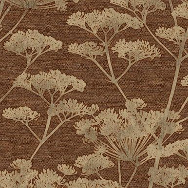 Serene Seedhead Ruby Wallpaper