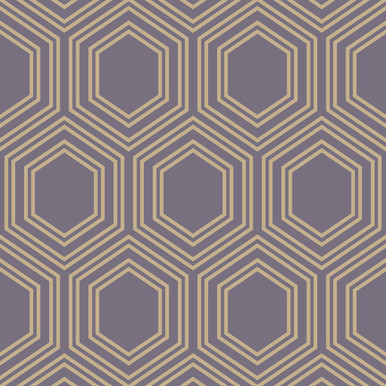 Next Honeycomb Geo Mauve Wallpaper