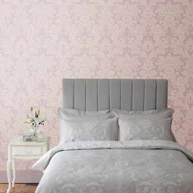 laura ashley martigues sugared violet wallpaper