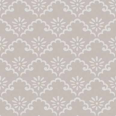 laura ashley coralie dove grey wallpaper
