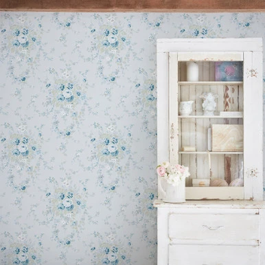 Garden Floral Soft Blue Wallpaper - 125128_ROOMSET_GARDEN FLORAL SOFT BLUE_01.jpg